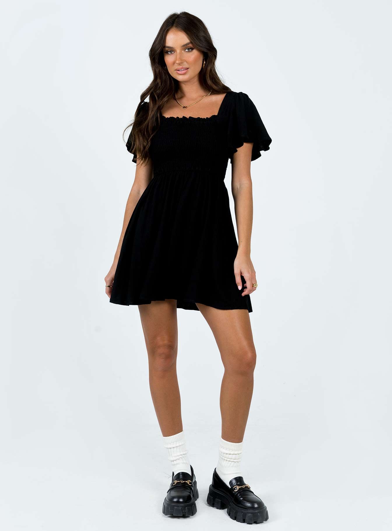 Imagine Mini Dress Black sold by Princess Polly product image thumbnail 3