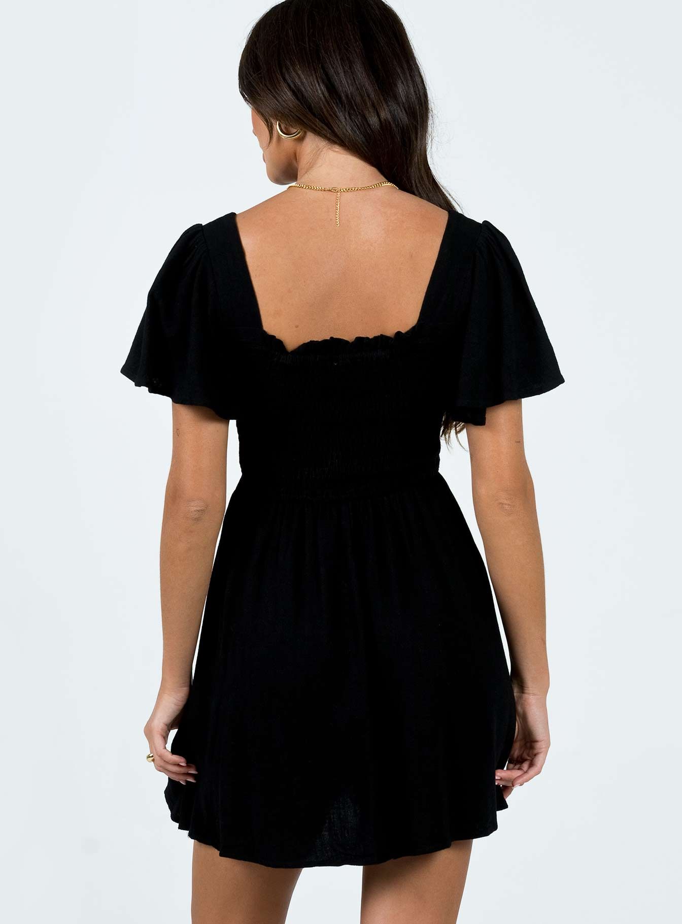 Imagine Mini Dress Black sold by Princess Polly product image thumbnail 5