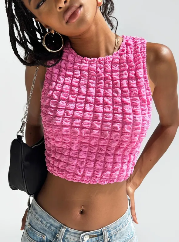 Kendrick Top Pink sold by Princess Polly