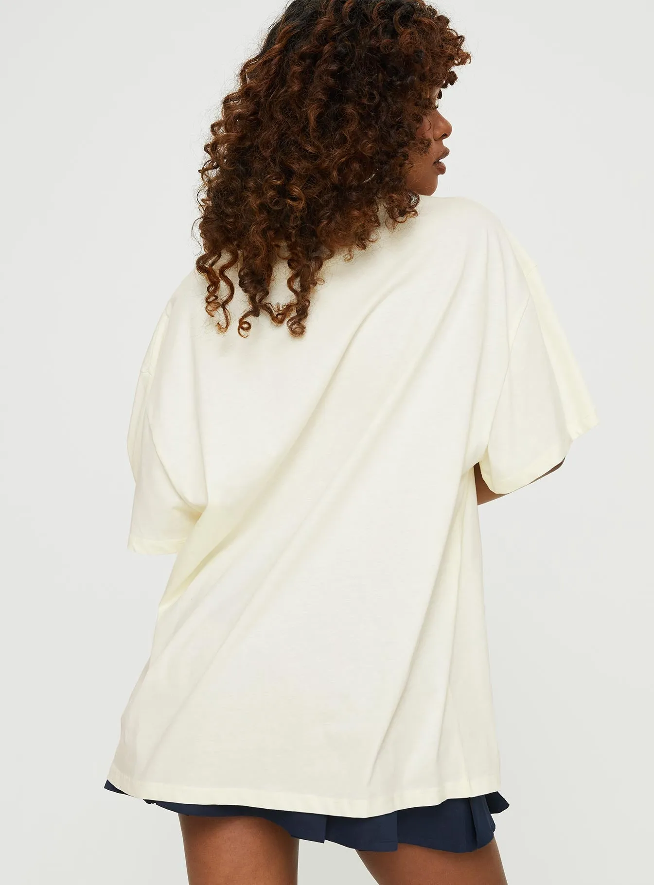 Love Languages Oversized Tee Yellow sold by Princess Polly product image thumbnail 5