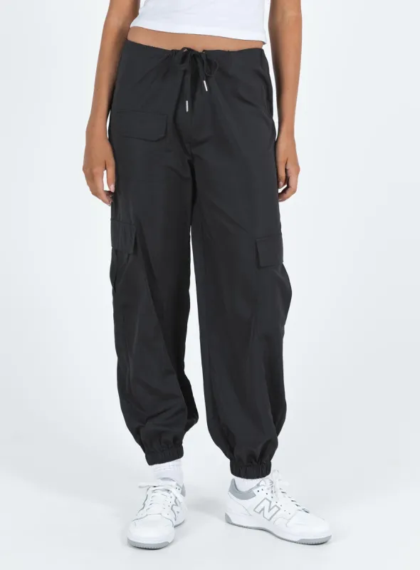 Grattidge Cargo Pants Black made by Princess Polly
