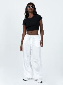 Classic Crop Tee Black Tall sold by Princess Polly