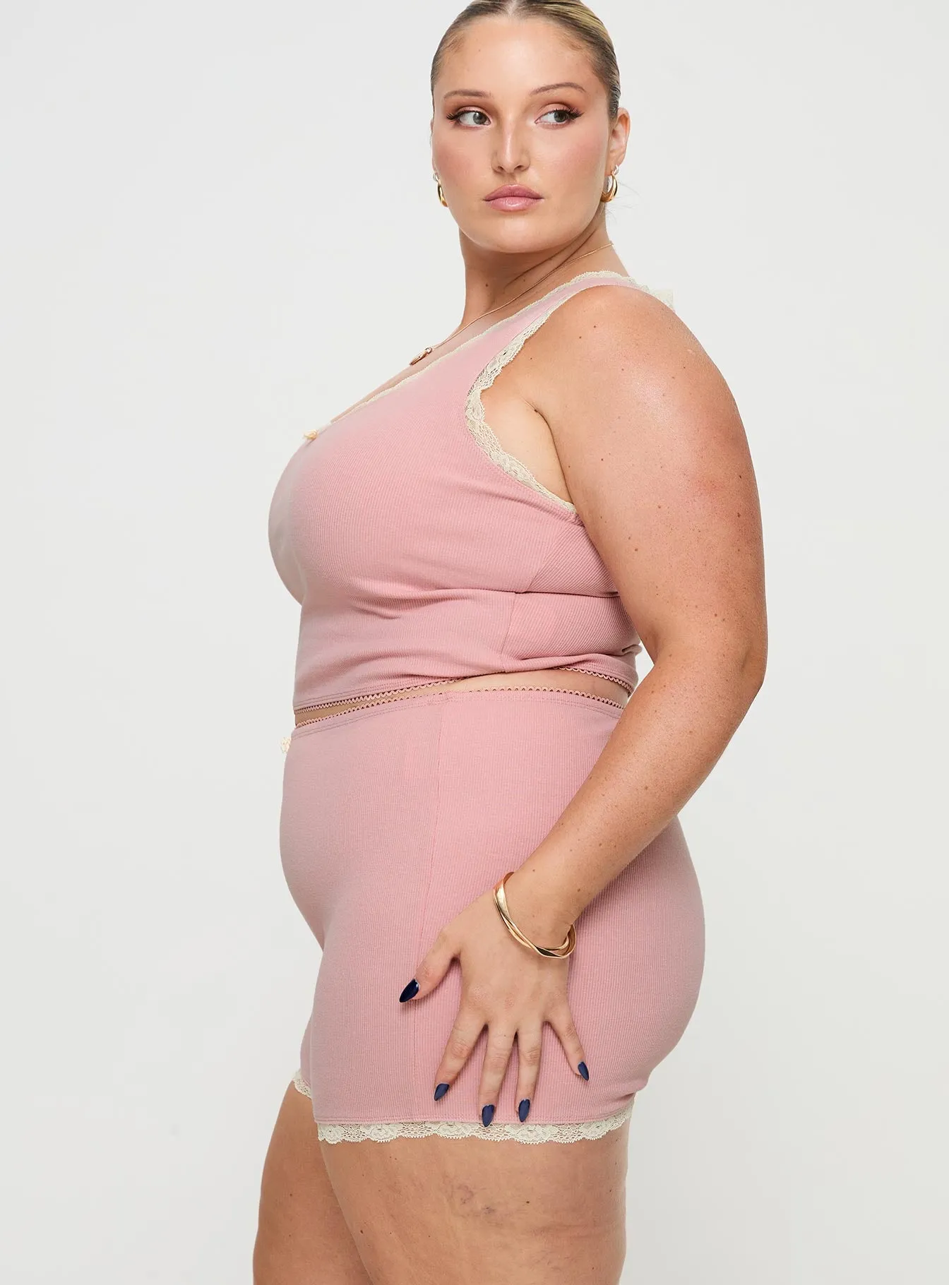 Morning Tea Sleep Set Pink Curve sold by Princess Polly product image thumbnail 5