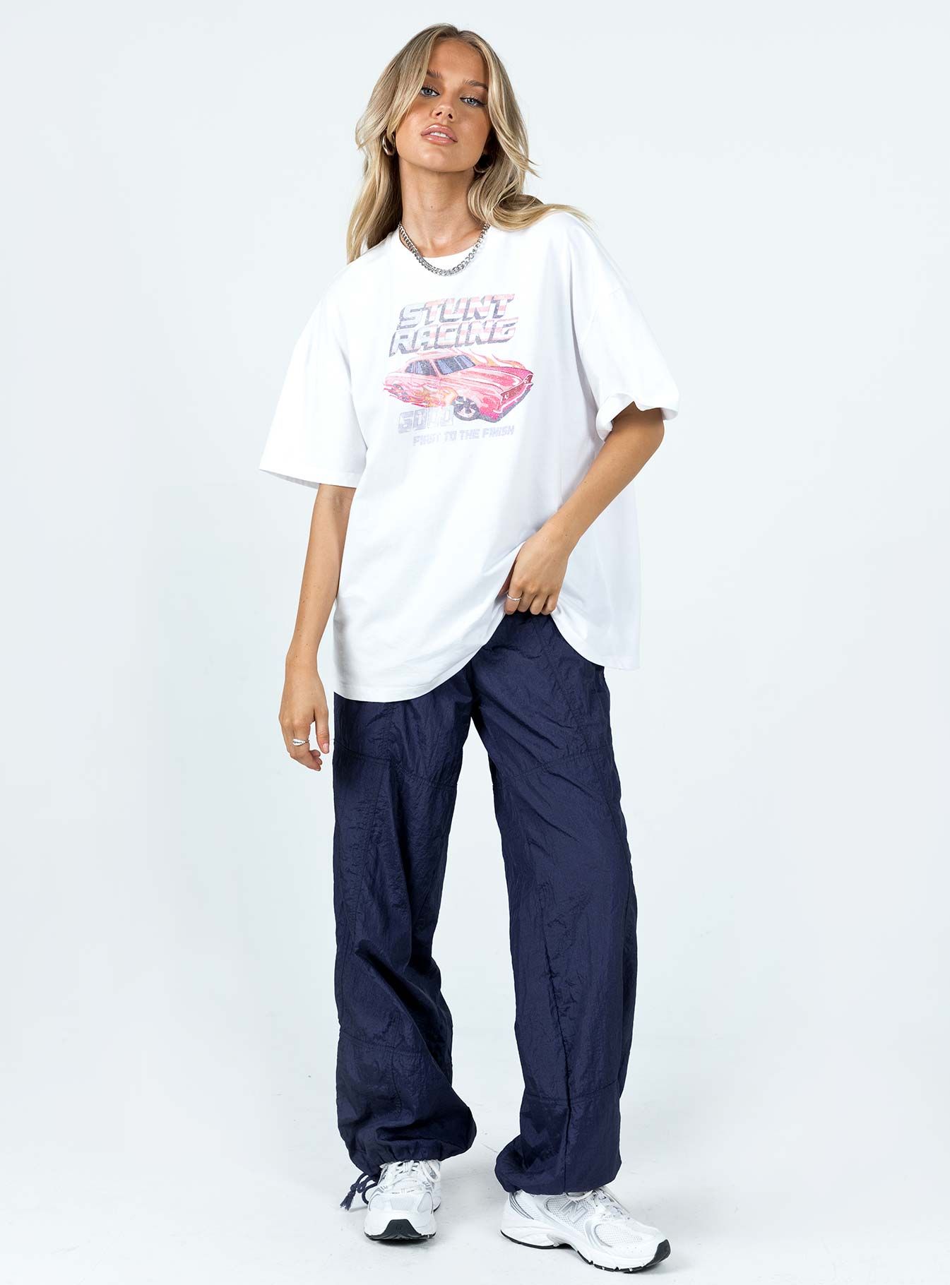 Stunt Racer Tee Ivory sold by Princess Polly product image thumbnail 3