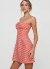 Double Date Mini Dress Red Gingham sold by Princess Polly