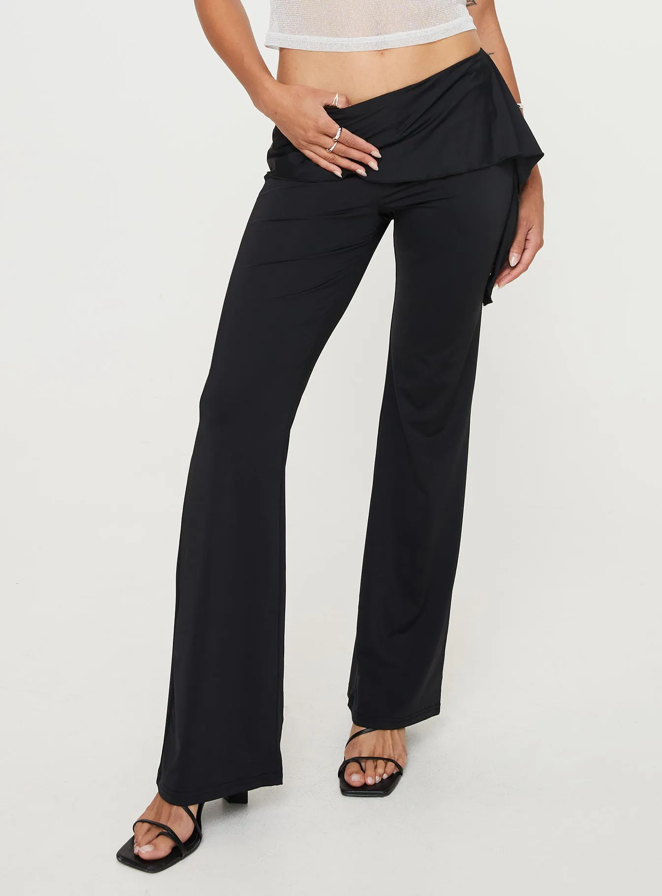 Power To Her Pants Black sold by Princess Polly product image thumbnail 2