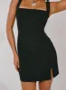 Bombshell Mini Dress Black sold by Princess Polly