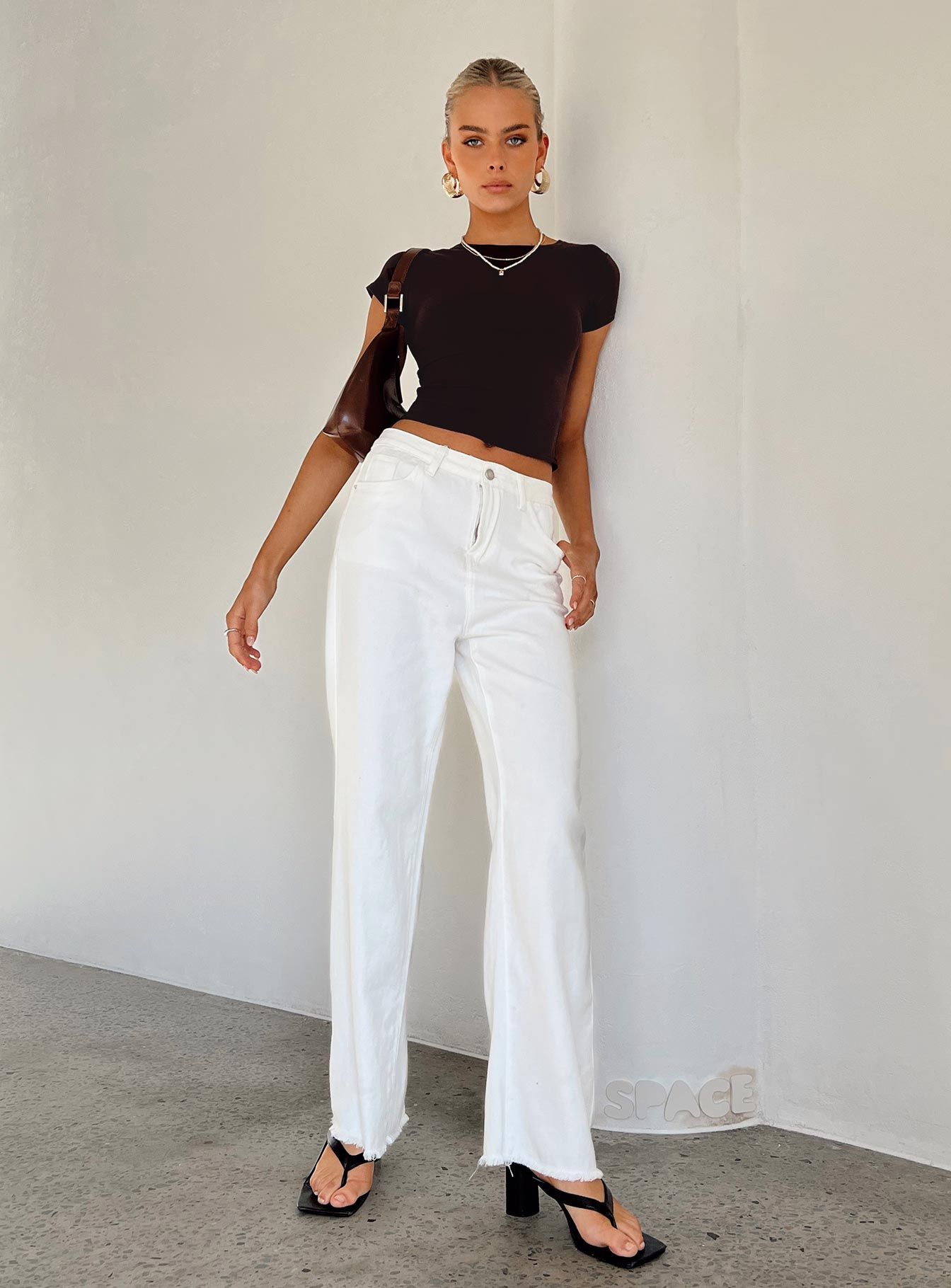 Kalinda Denim Jeans White sold by Princess Polly product image thumbnail 2