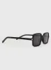 Ignatius Sunglasses Black sold by Princess Polly