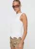 Lefort Tank Top White sold by Princess Polly
