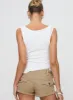 Lefort Tank Top White sold by Princess Polly