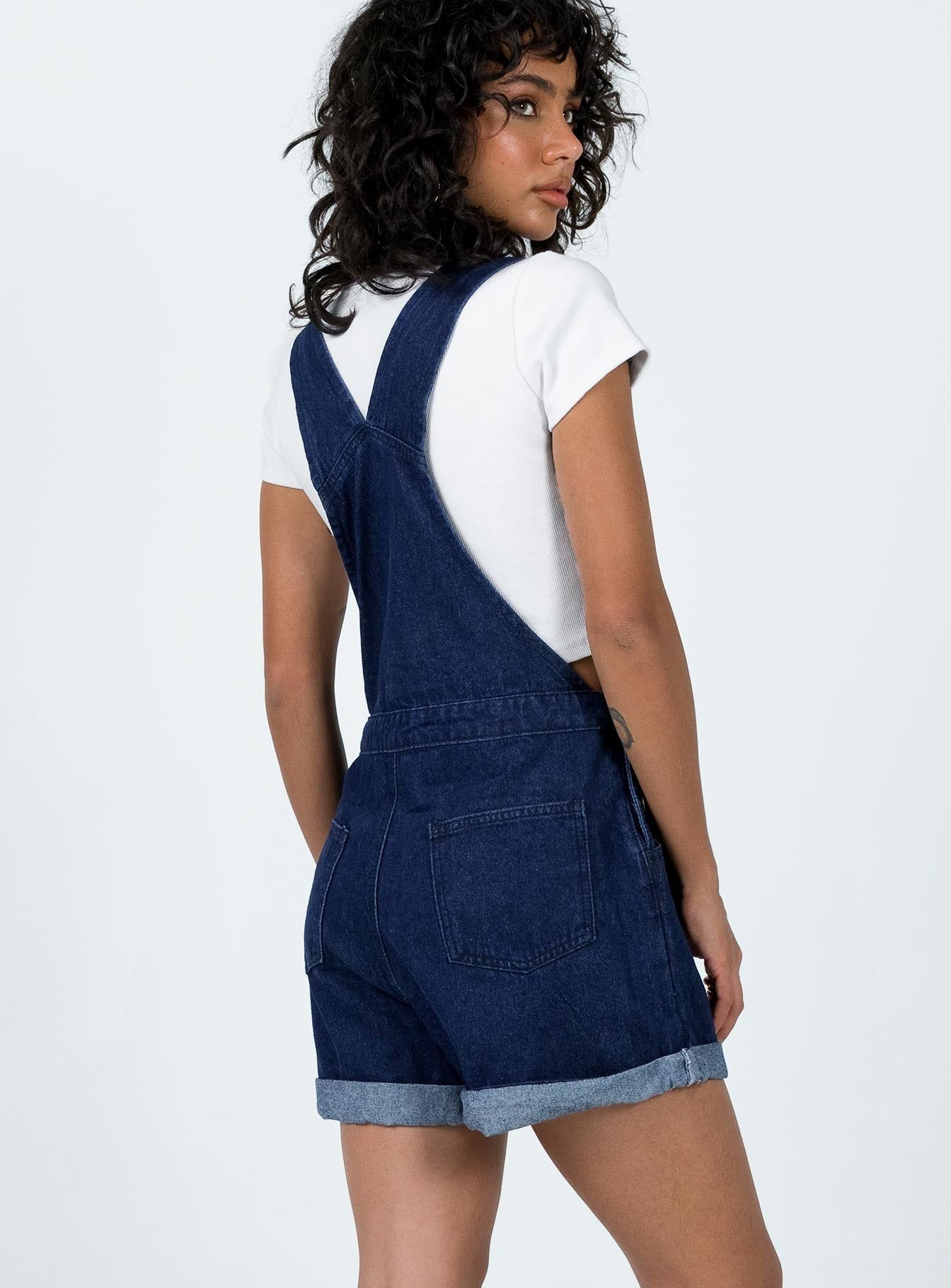 Kacey Overalls Dark Wash Denim sold by Princess Polly product image thumbnail 4