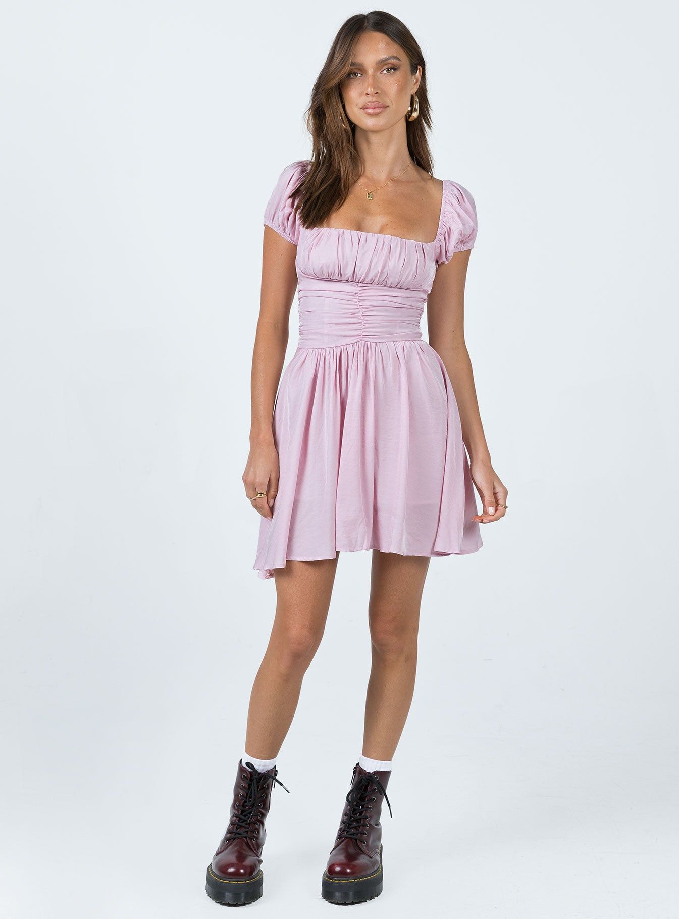 Petal Mini Dress Pink sold by Princess Polly product image thumbnail 2