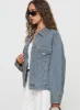 Eternal Sunshine Jacket Dark Wash Denim sold by Princess Polly