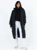 Abe Longline Puffer Jacket Black sold by Princess Polly