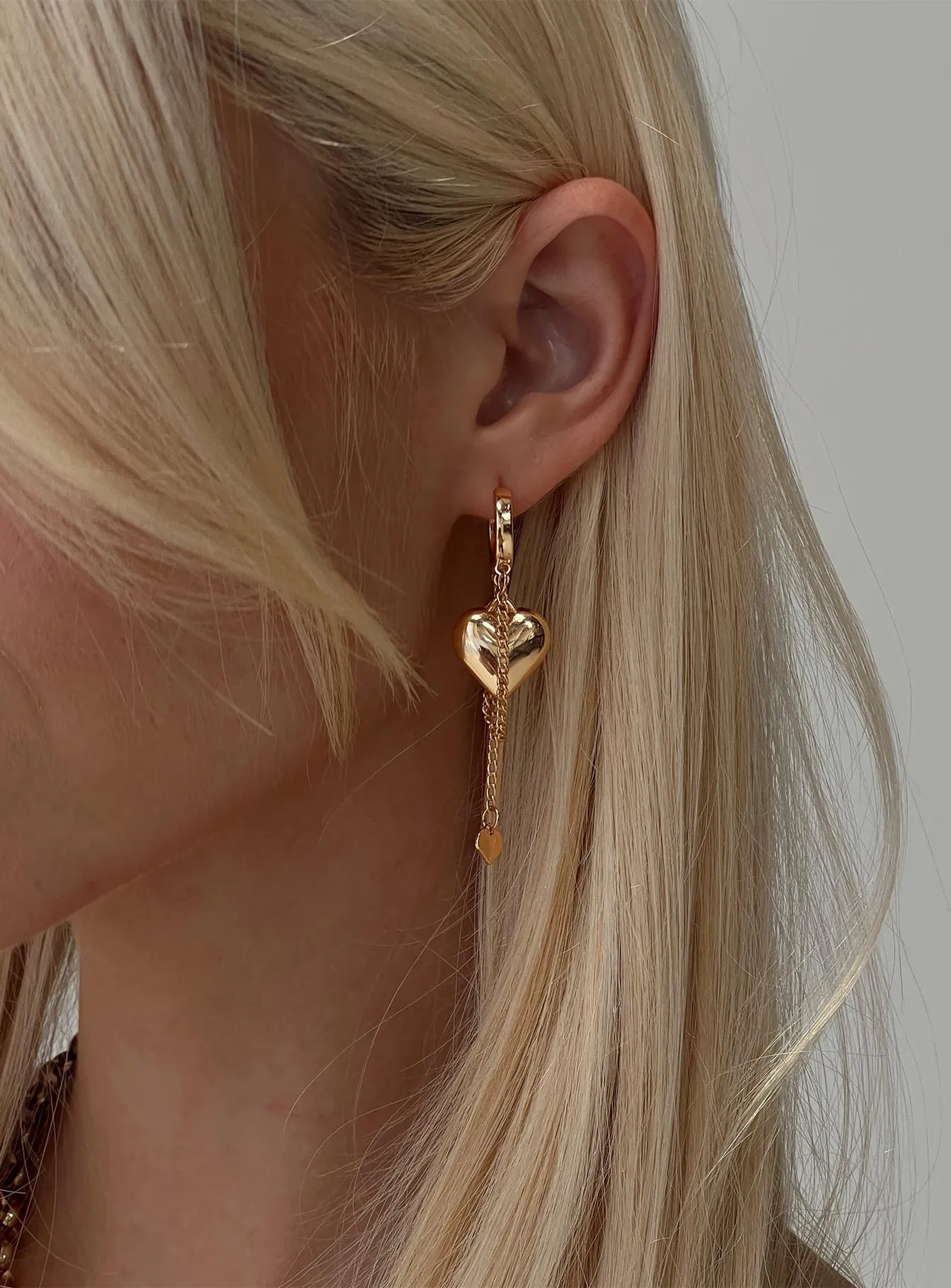 We Found Love Earrings Gold sold by Princess Polly