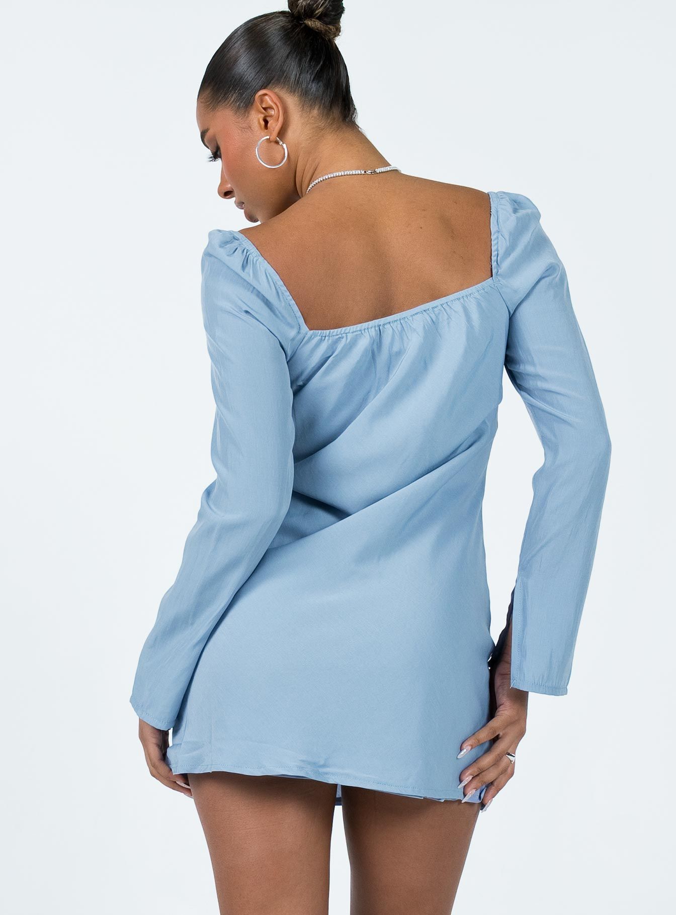 Star Power Mini Dress Blue sold by Princess Polly product image thumbnail 5