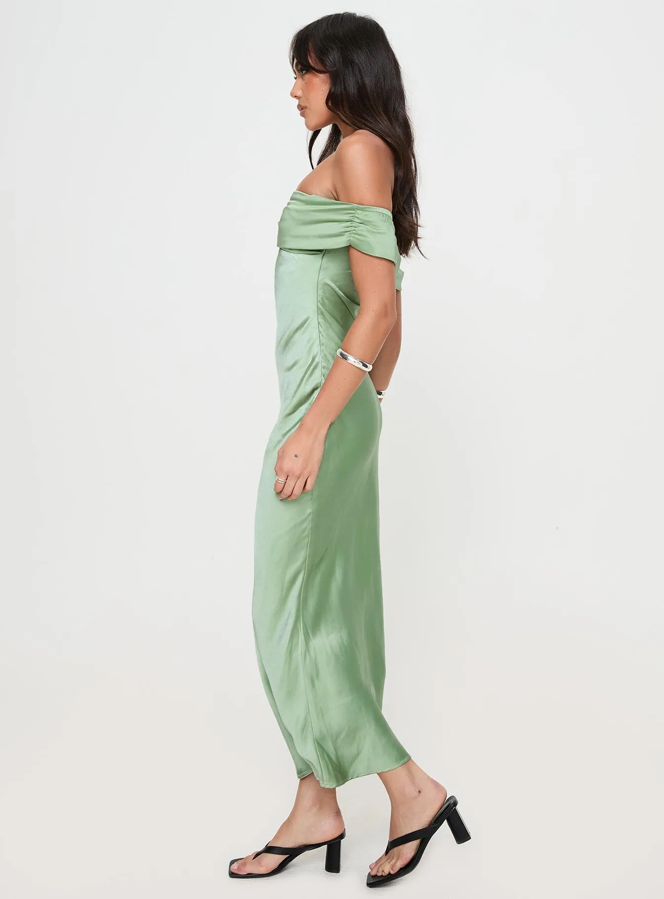 Sadee Maxi Dress Sage sold by Princess Polly product image thumbnail 4