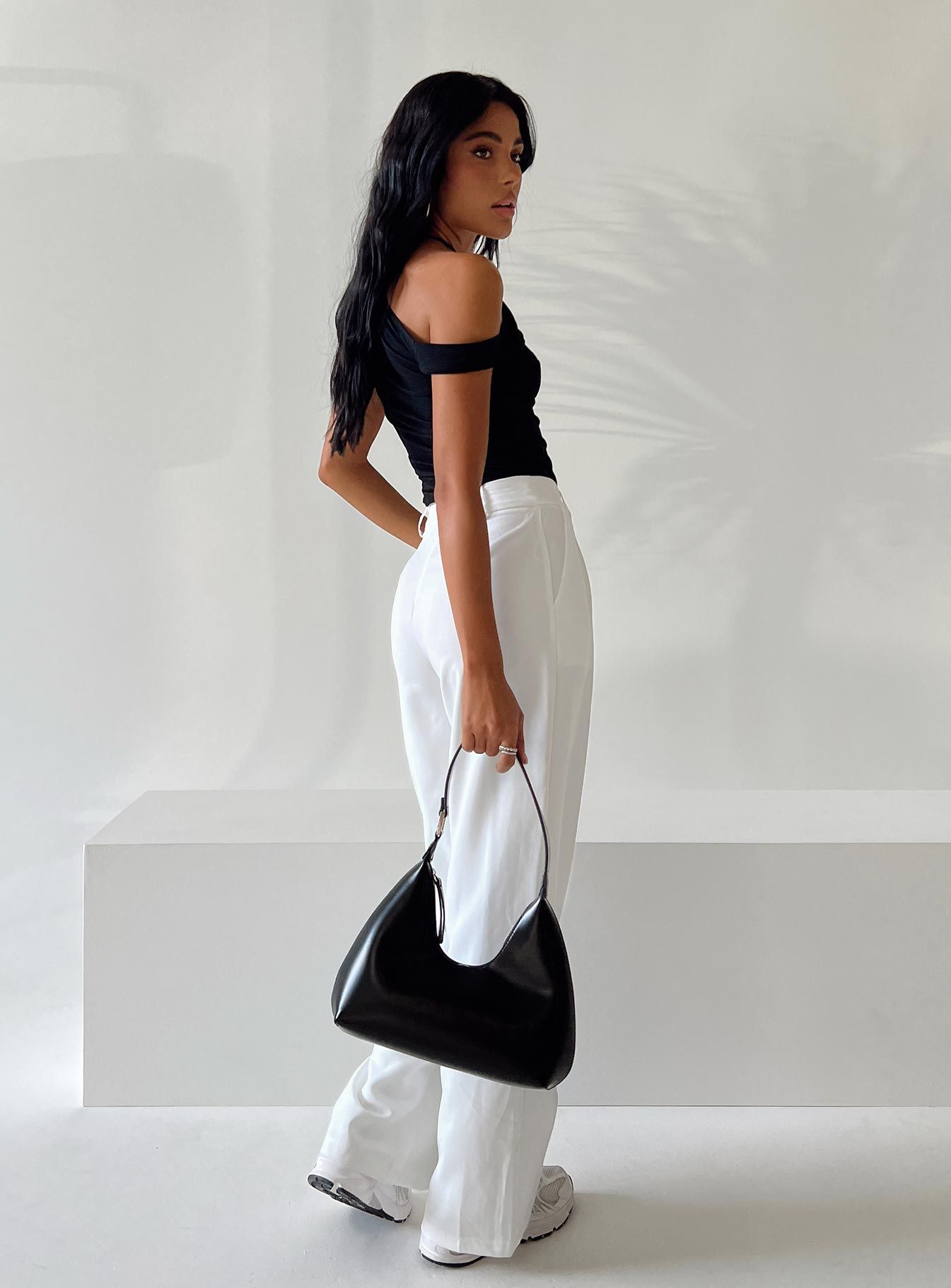 Archer Pants White Petite sold by Princess Polly product image thumbnail 3