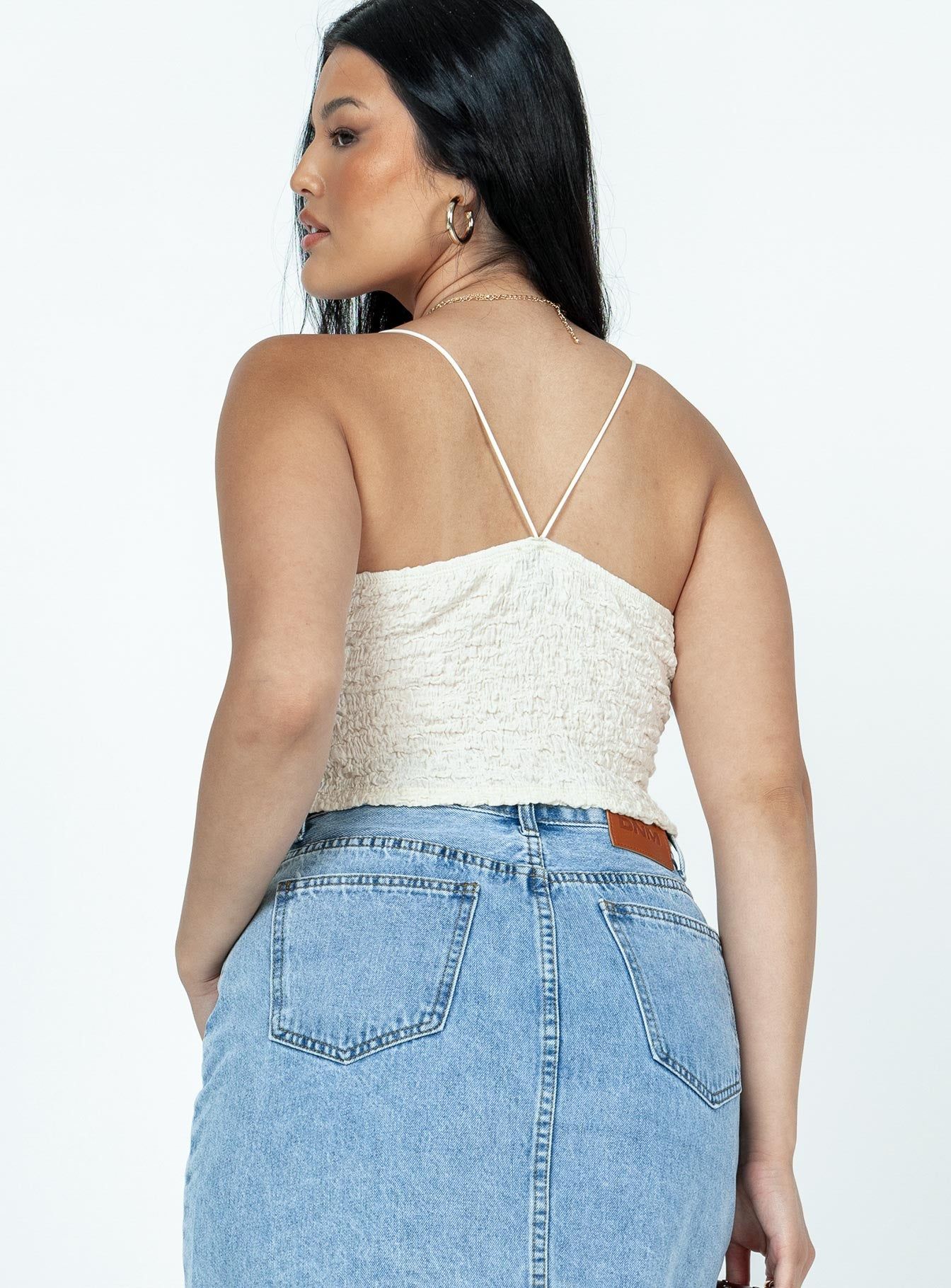 Marcell Top White sold by Princess Polly product image thumbnail 5