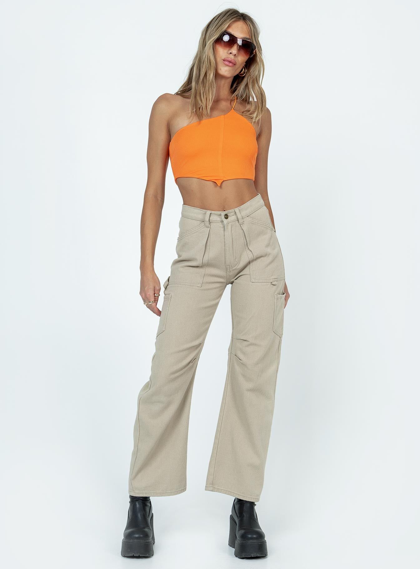 Belinda Top Orange sold by Princess Polly product image thumbnail 2