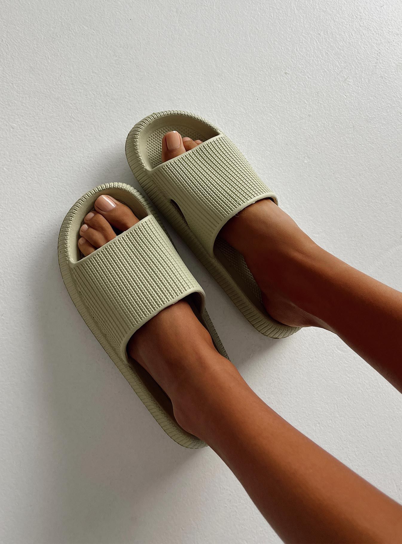 Benito Slides Green sold by Princess Polly product image thumbnail 5