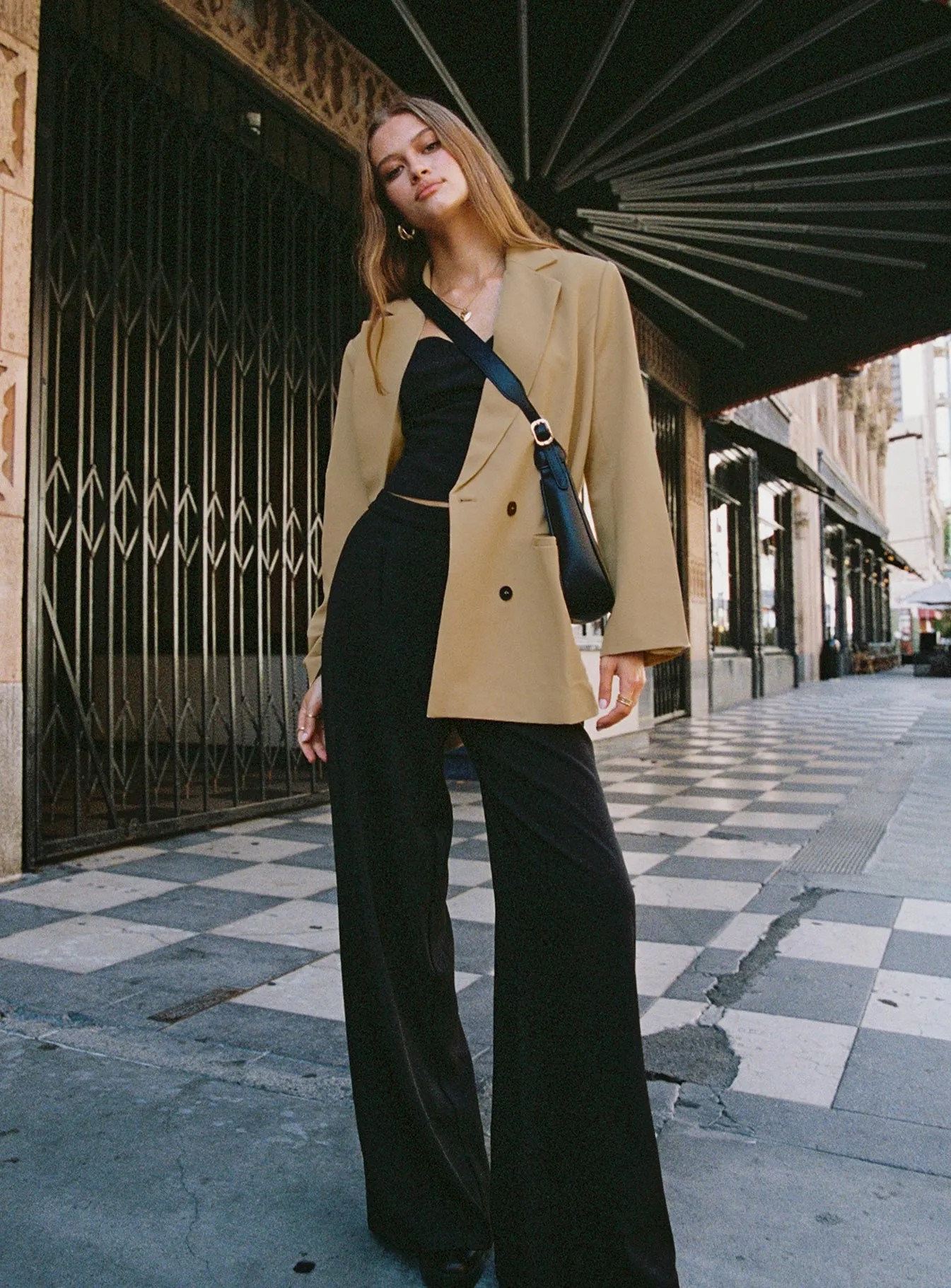 Wyoming Blazer Mocha sold by Princess Polly product image thumbnail 2