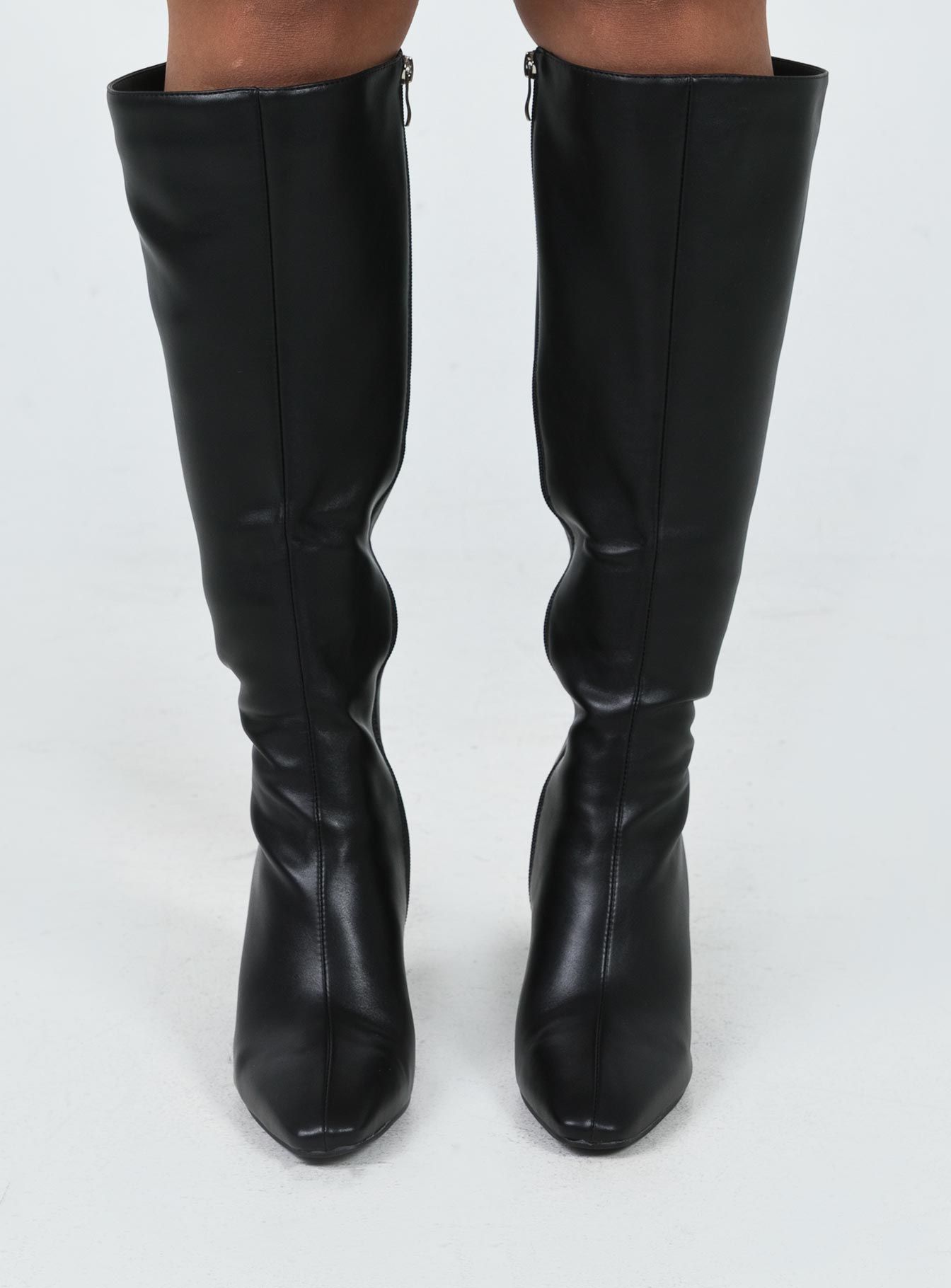 Sawyer Knee High Boots Black sold by Princess Polly product image thumbnail 2