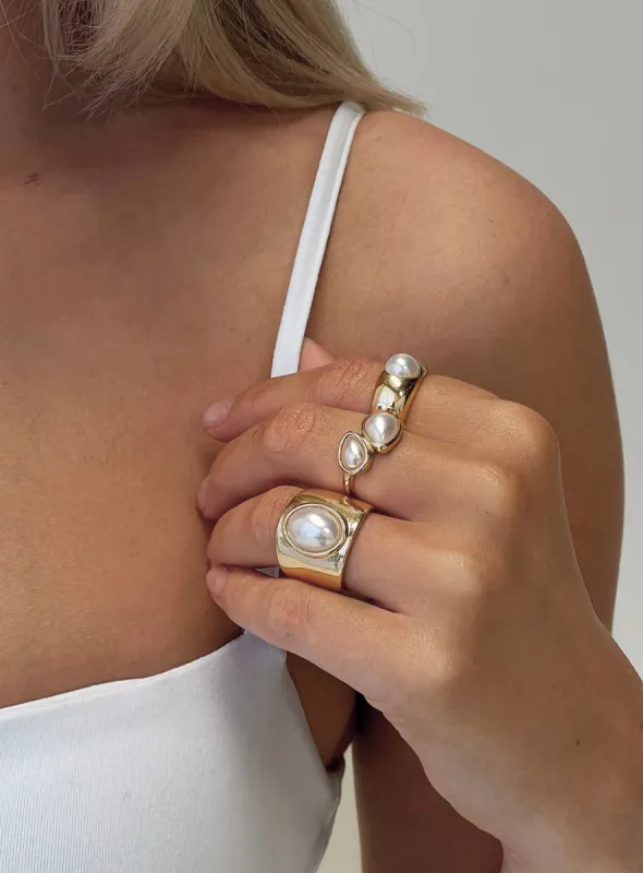 So With That Ring Pack Gold sold by Princess Polly