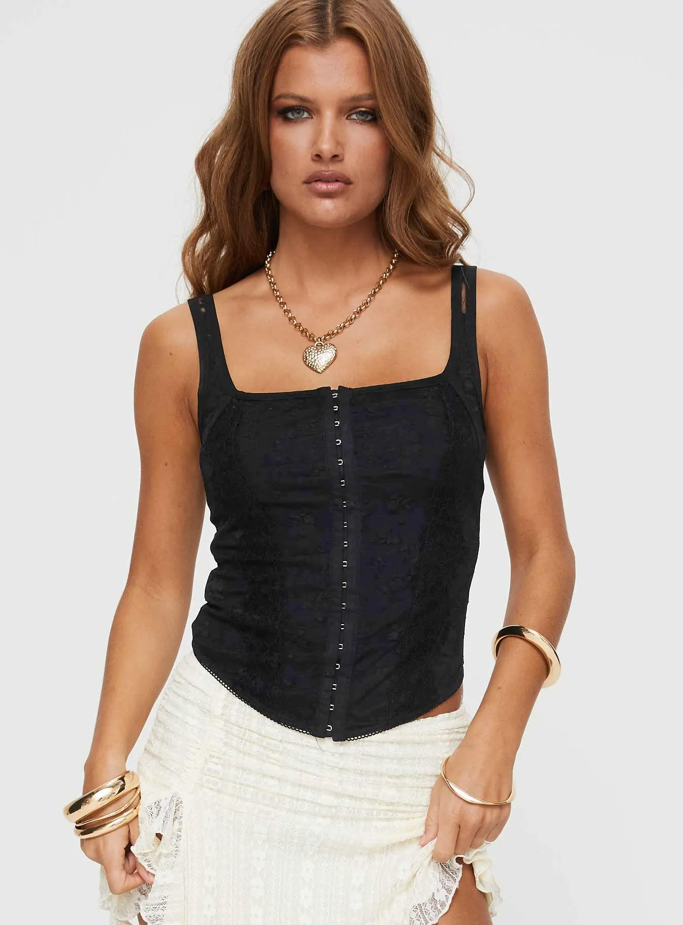 Barlay Top Black sold by Princess Polly product image thumbnail 2