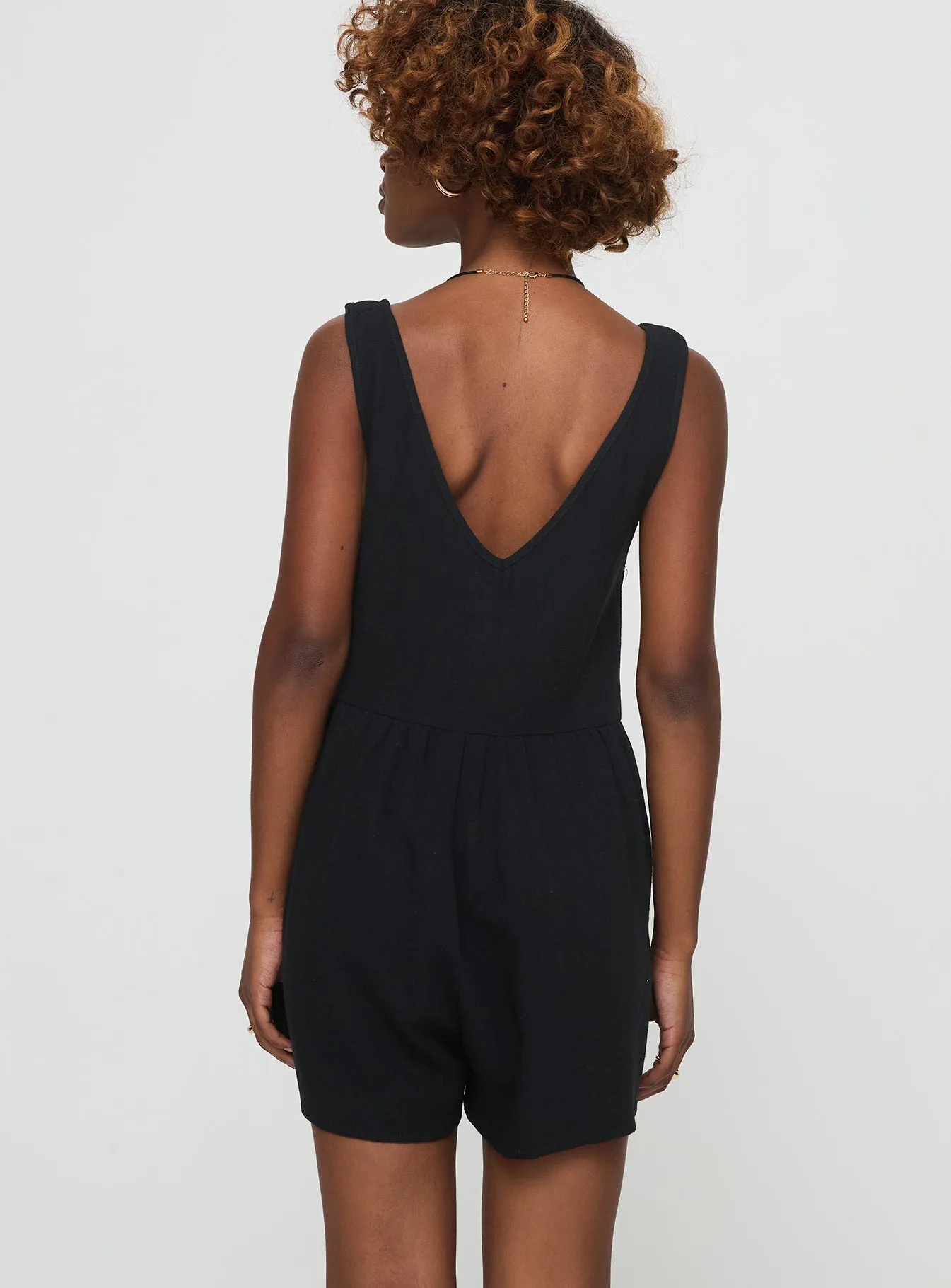 Mackellar Romper Black sold by Princess Polly product image thumbnail 5