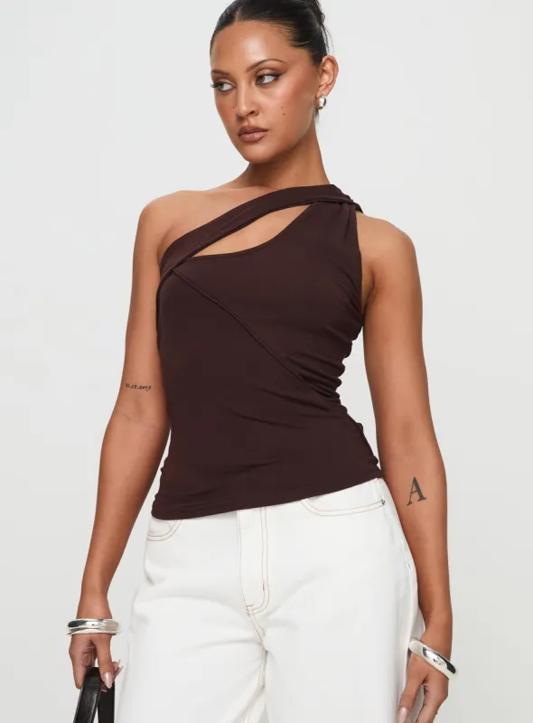 Valoria Top Brown sold by Princess Polly