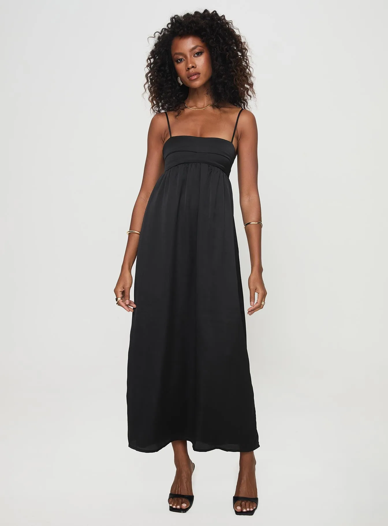 Ortega Maxi Dress Black sold by Princess Polly product image thumbnail 3