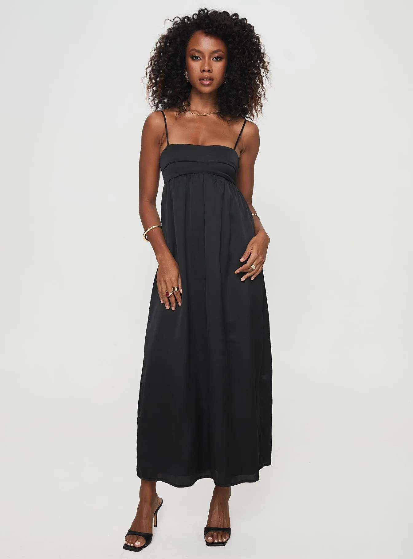 Ortega Maxi Dress Black sold by Princess Polly product image thumbnail 2