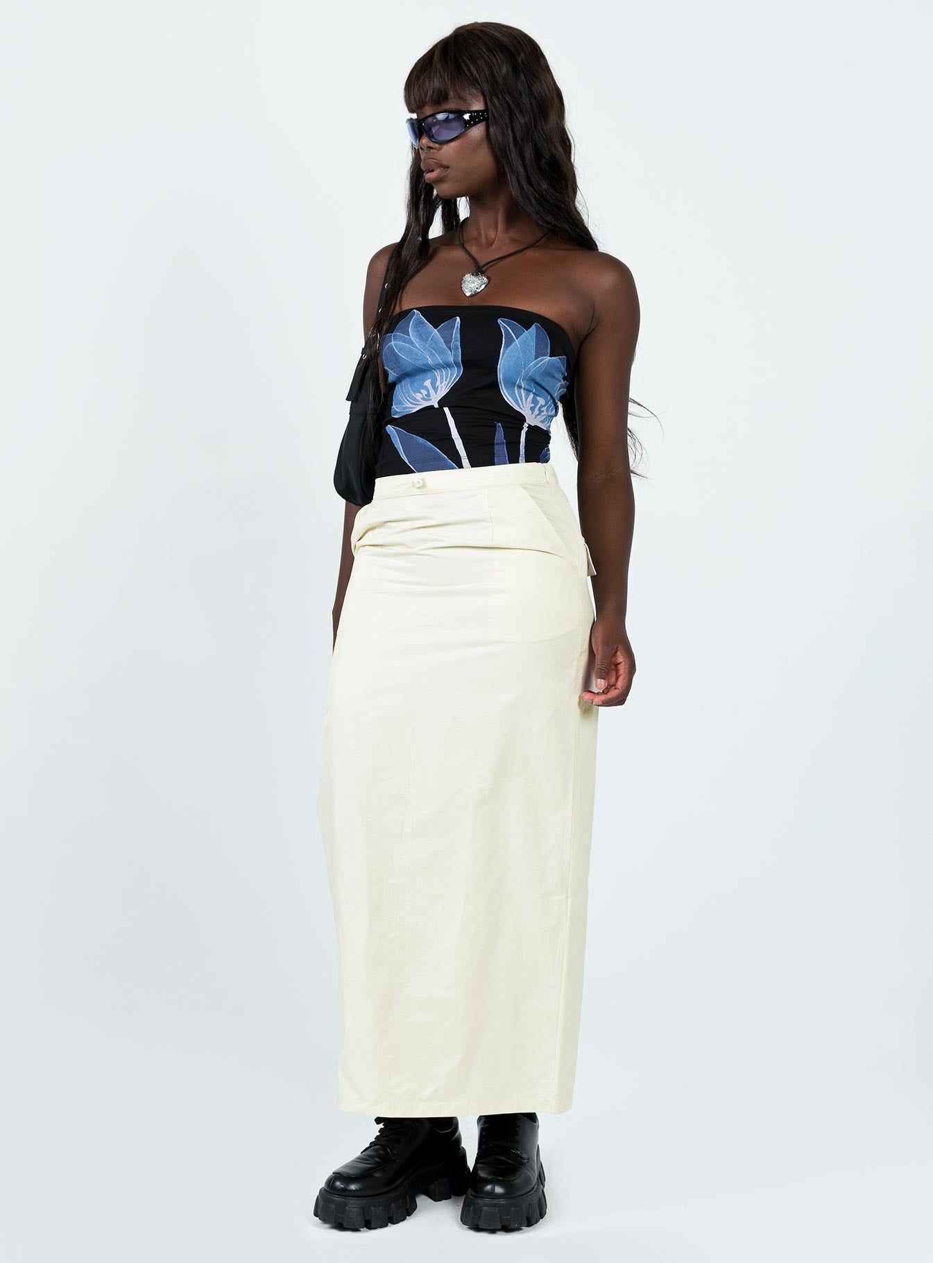 Jasmyne Tube Top Black sold by Princess Polly product image thumbnail 3