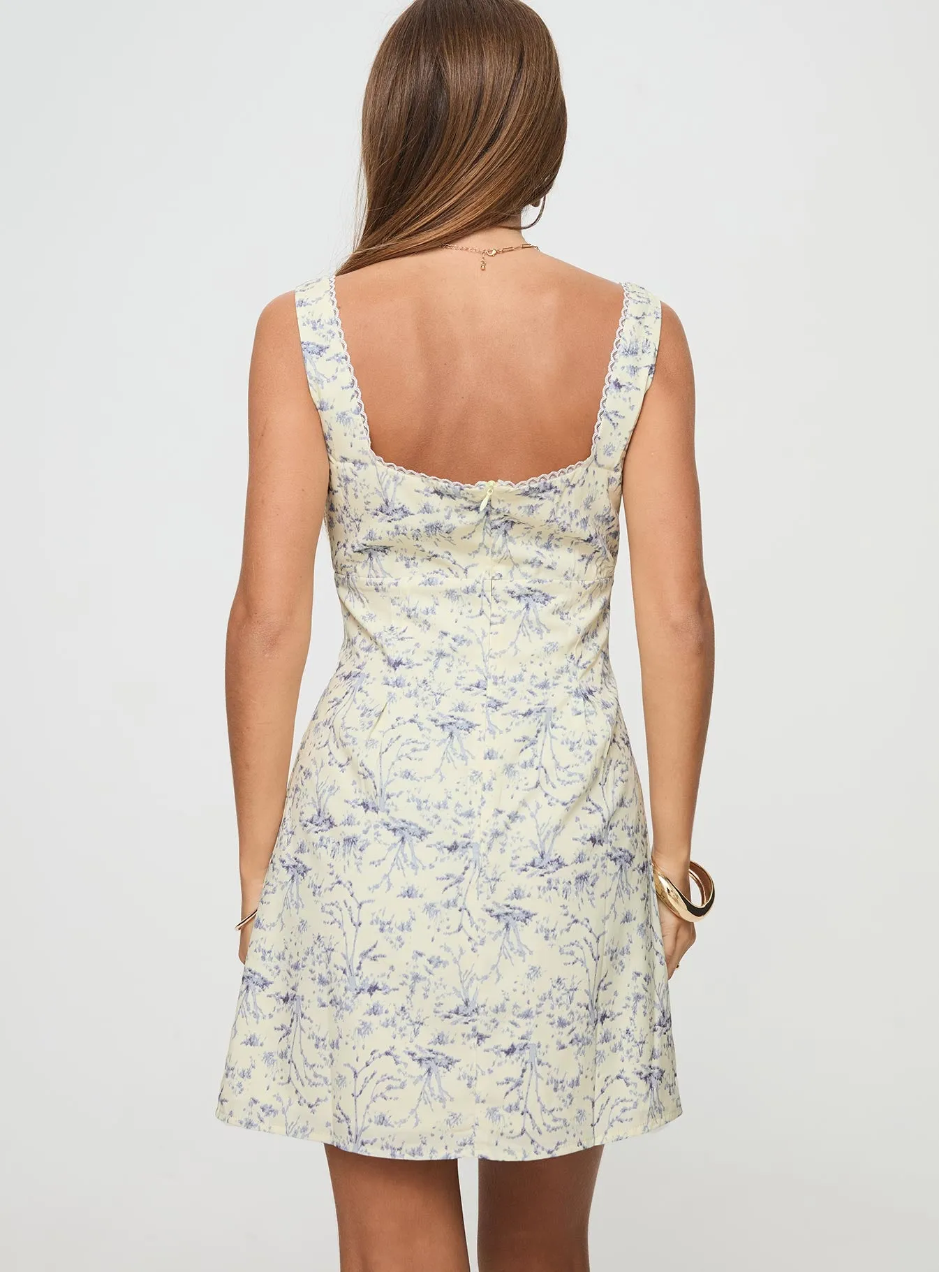 Alliston Mini Dress Yellow sold by Princess Polly product image thumbnail 5