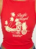 Pacific Royal Tank Top Red sold by Princess Polly