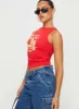 Pacific Royal Tank Top Red sold by Princess Polly
