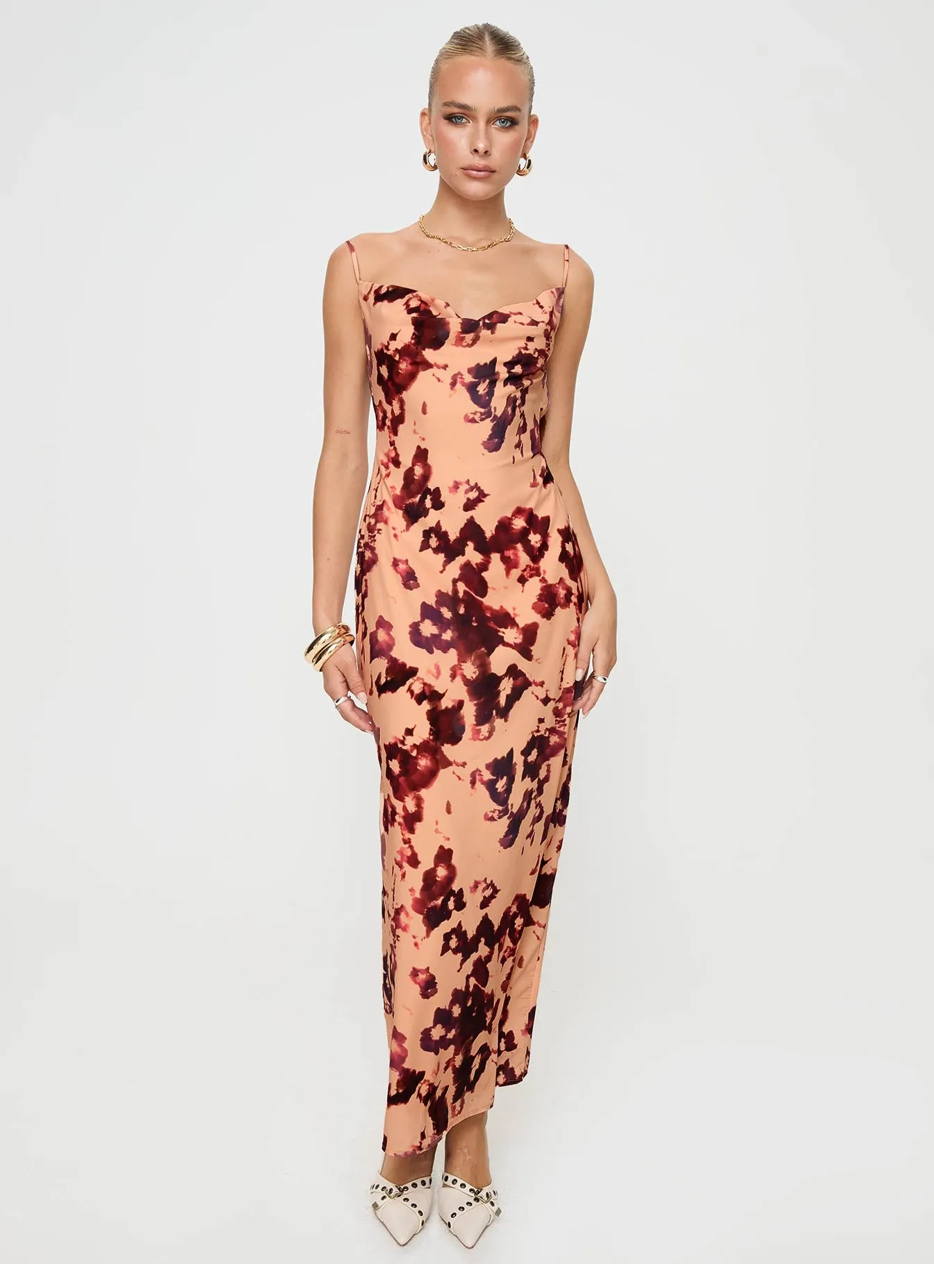 Gracele Maxi Dress Pink Floral sold by Princess Polly product image thumbnail 3