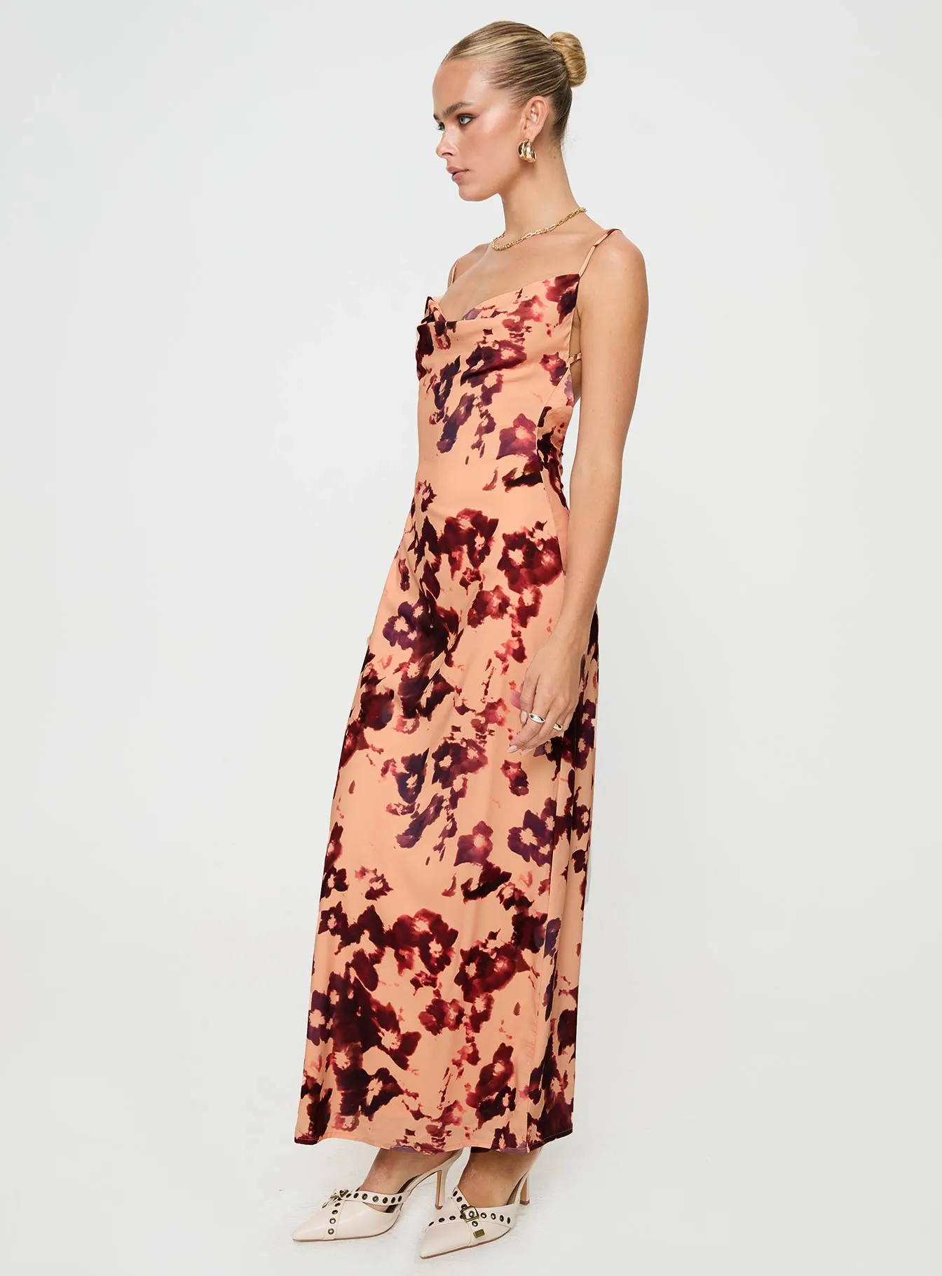 Gracele Maxi Dress Pink Floral sold by Princess Polly product image thumbnail 4