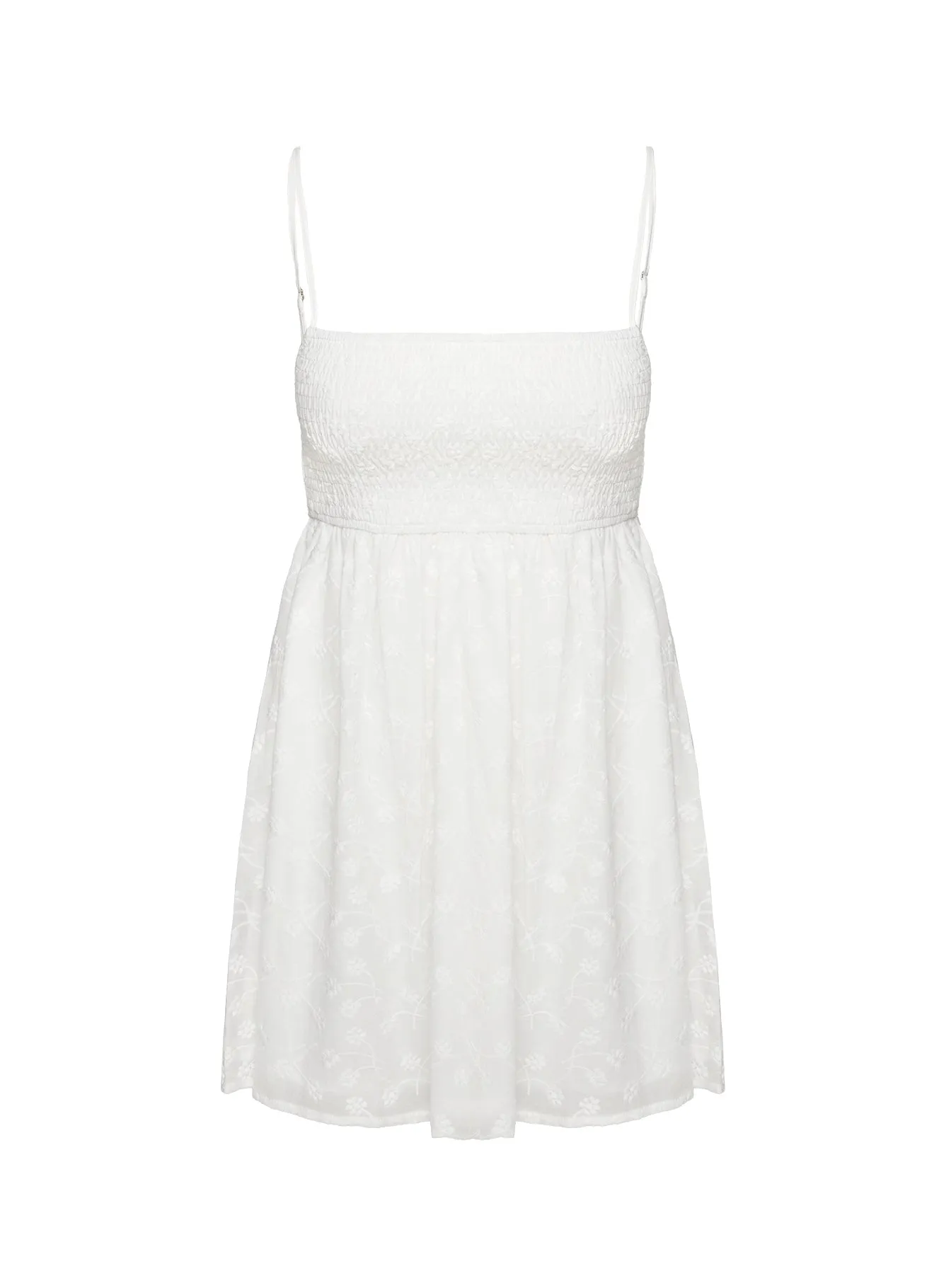 Casie Mini Dress White sold by Princess Polly product image thumbnail 5