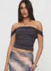 Moonflower Top Grey sold by Princess Polly
