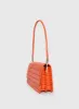 Moshe Croc Shoulder Bag Orange sold by Princess Polly