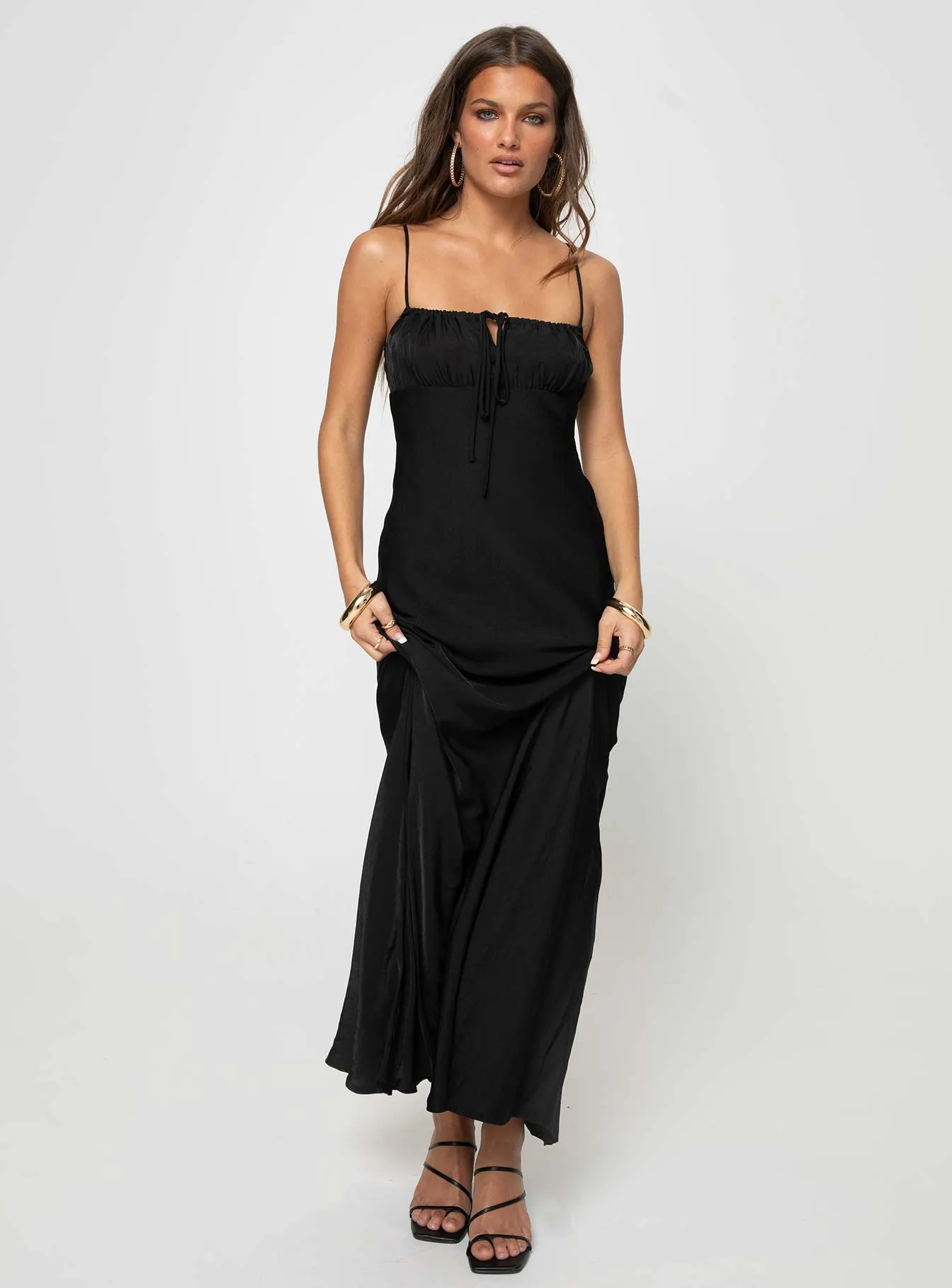 Noda Maxi Dress Black sold by Princess Polly product image thumbnail 3