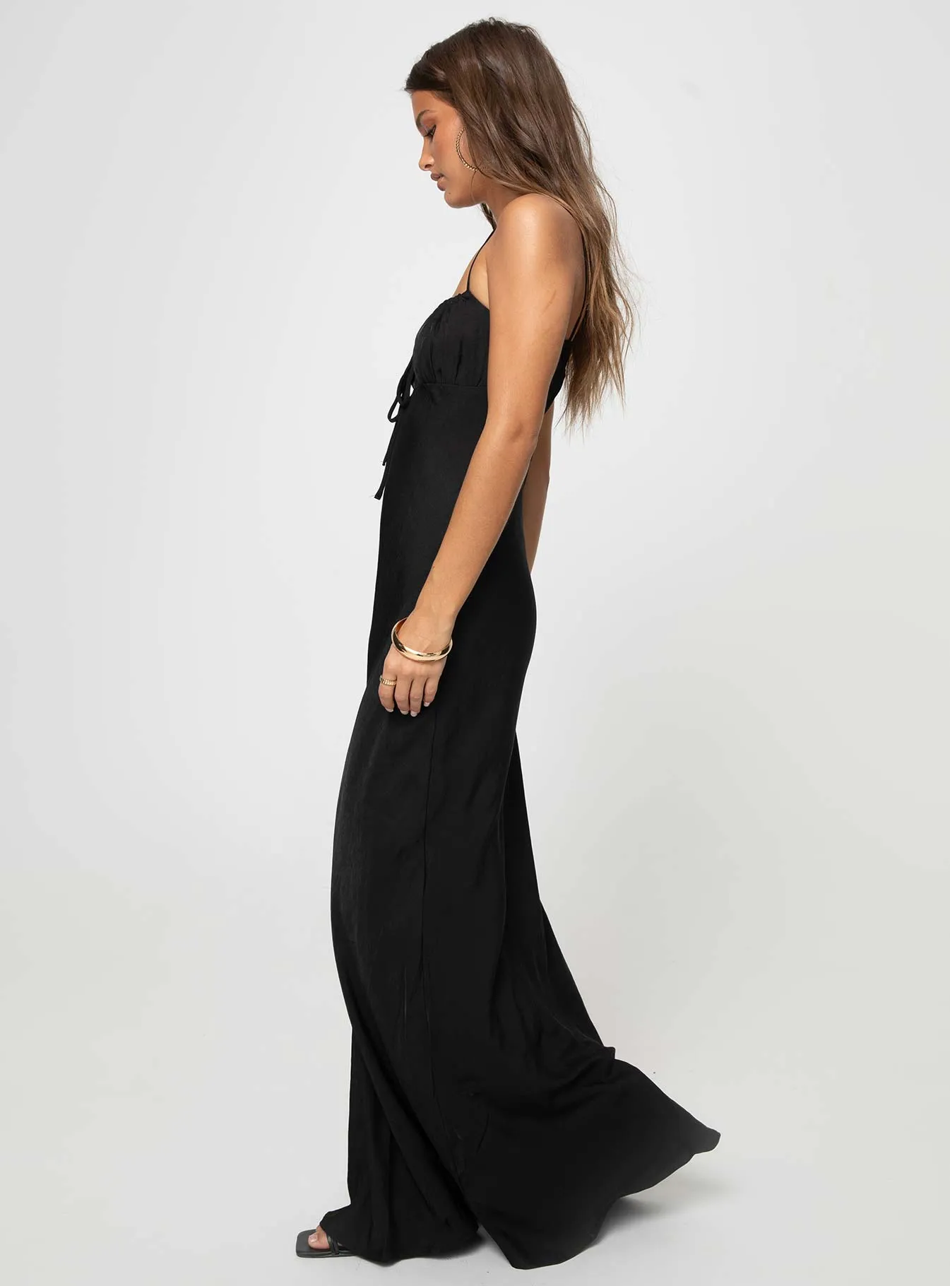 Noda Maxi Dress Black sold by Princess Polly product image thumbnail 4