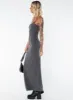 Knox Maxi Dress Slate Tall sold by Princess Polly