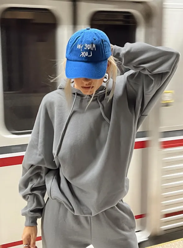 Ritu Oversized Hooded Charcoal sold by Princess Polly