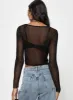 Palisades Long Sleeve Top Black sold by Princess Polly