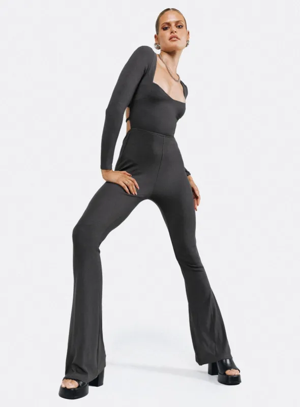 Devera Jumpsuit Slate sold by Princess Polly