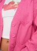Kinzley Cable Knit Cardigan Pink sold by Princess Polly